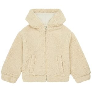 Soft Teddy Fleece Baby Hoodie Jacket  Warm Winter Coat for Babies  Cozy Baby Outerwea