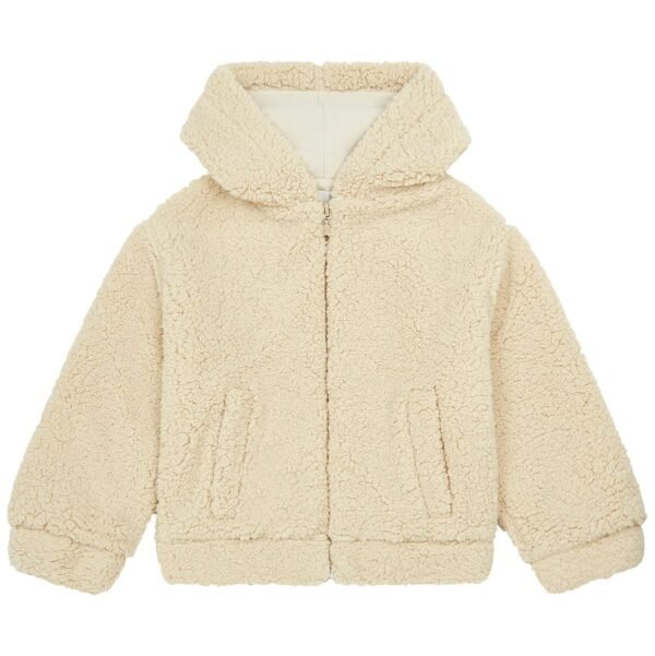 Soft Teddy Fleece Baby Hoodie Jacket  Warm Winter Coat for Babies  Cozy Baby Outerwea